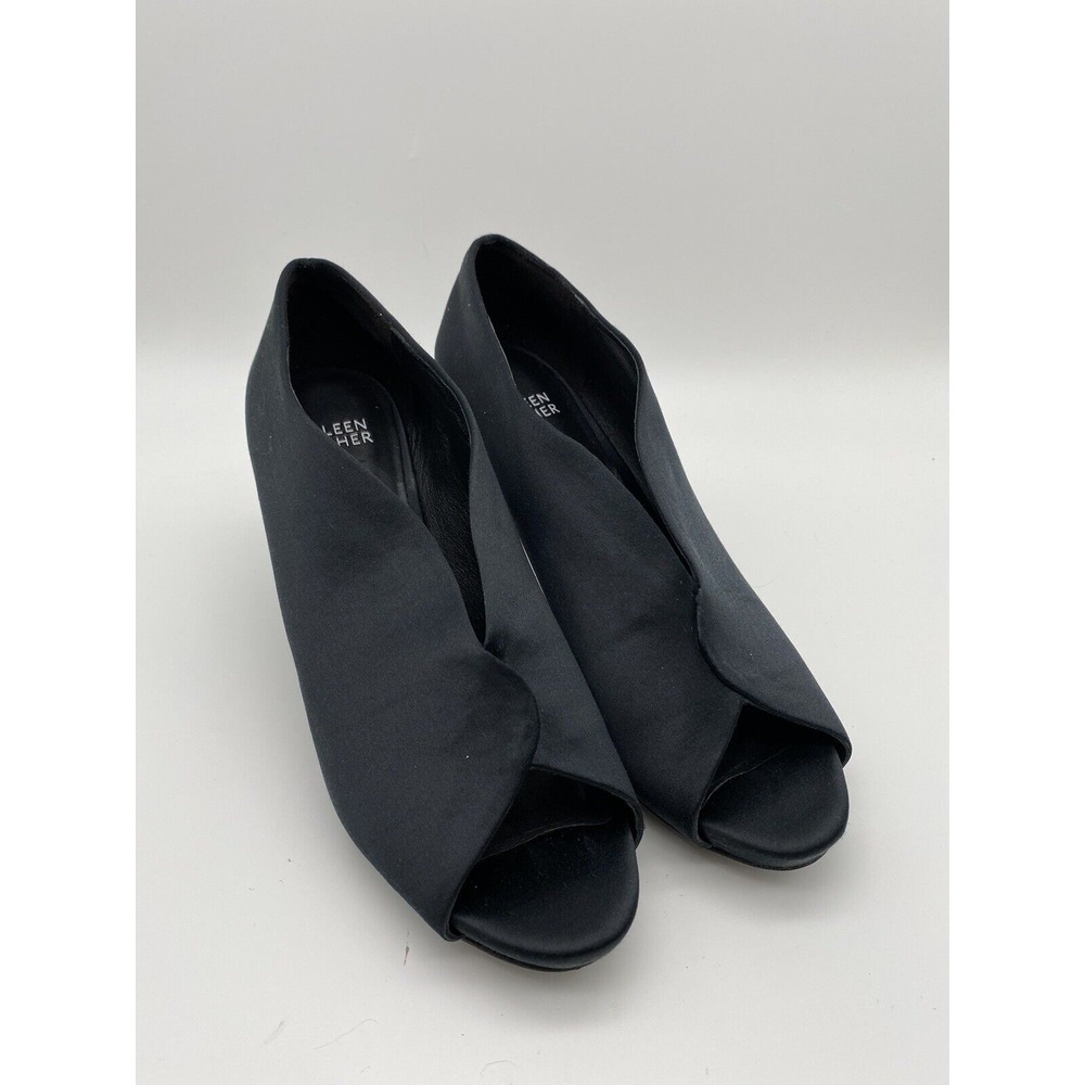 Eileen Fisher Womens Black Pumps Heels Sz US 8.5